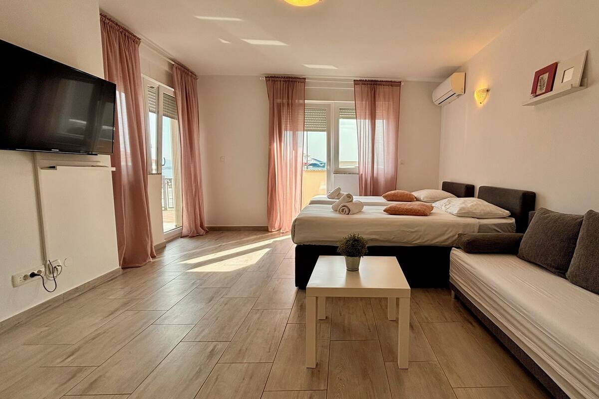 Apartment, 2 Schlafzimmer (AVV) | Zimmersafe, schallisolierte Zimmer, Babybetten, kostenloses WLAN