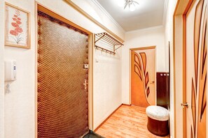 Apartment, Multiple Beds, Non Smoking | Living area - Domumetro on Leninsky prospect 41k2 (Moscow)