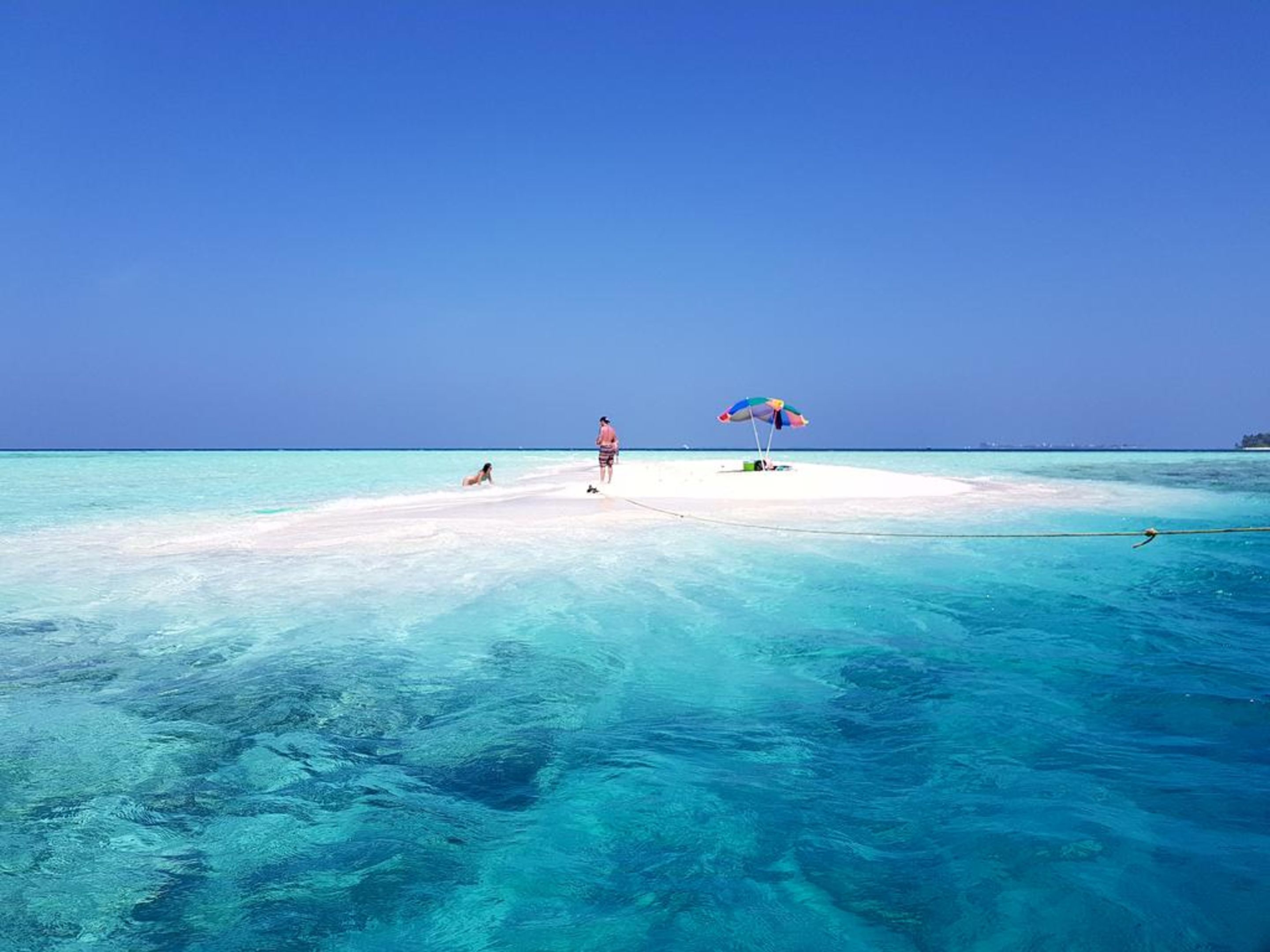 outdoor wedding area