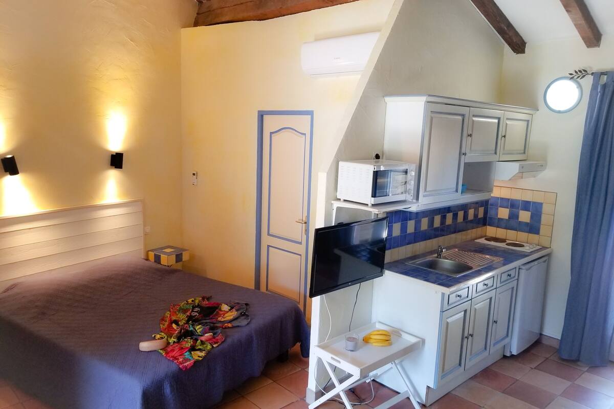 Superior studio (6) | 1 slaapkamer, luxe beddengoed, bedden met traagschuimmatrassen