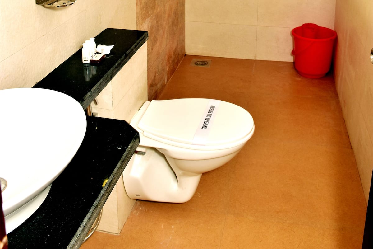 Phòng đôi Deluxe, không hút thuốc | Phòng tắm | Buồng tắm vòi sen