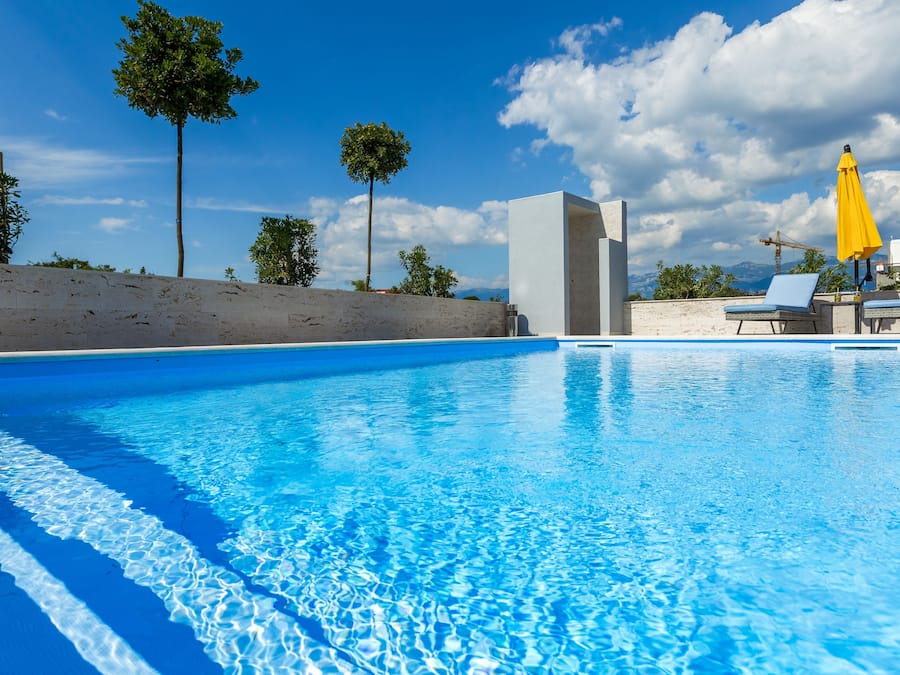 Seasonal outdoor pool