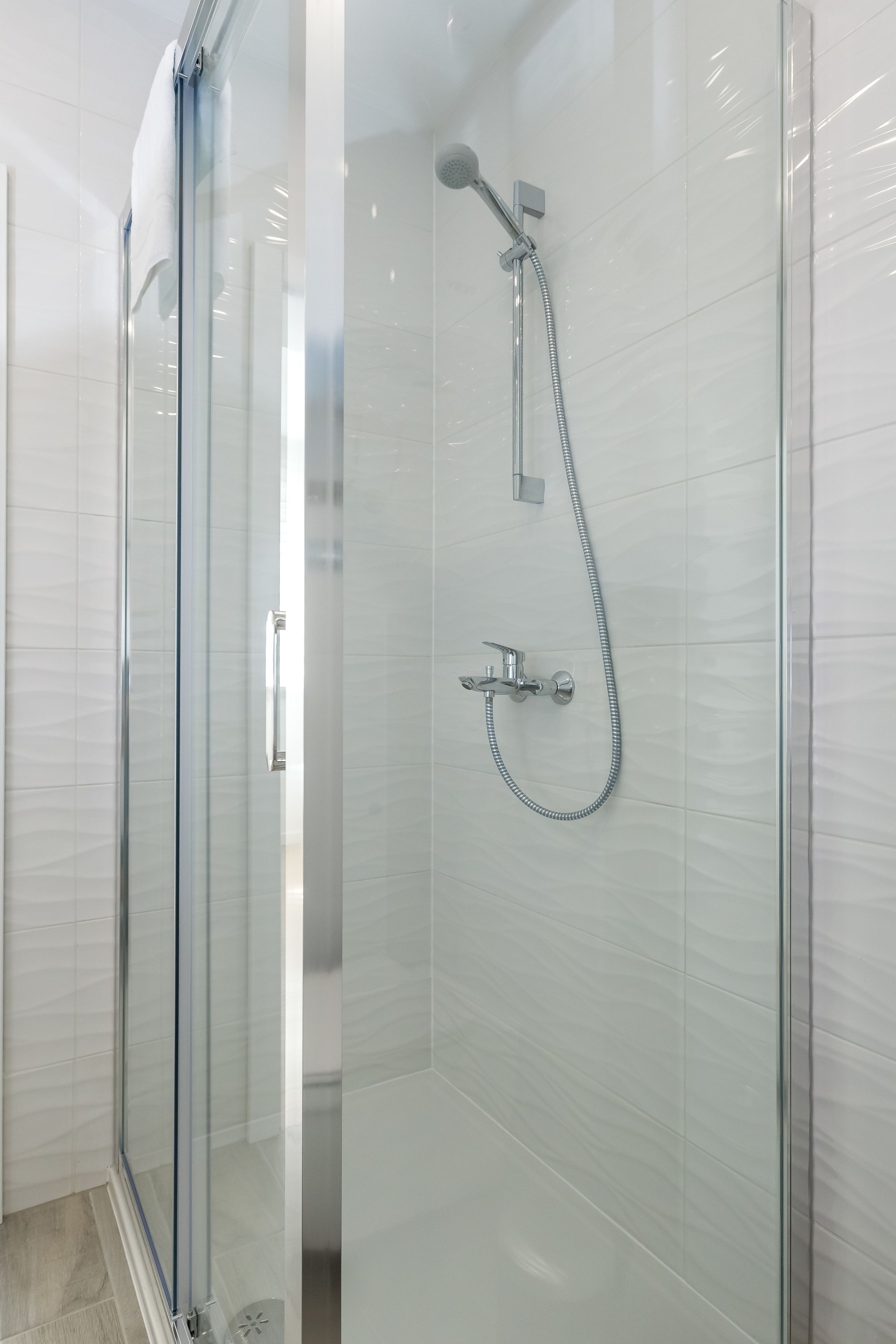 Dusj på badet