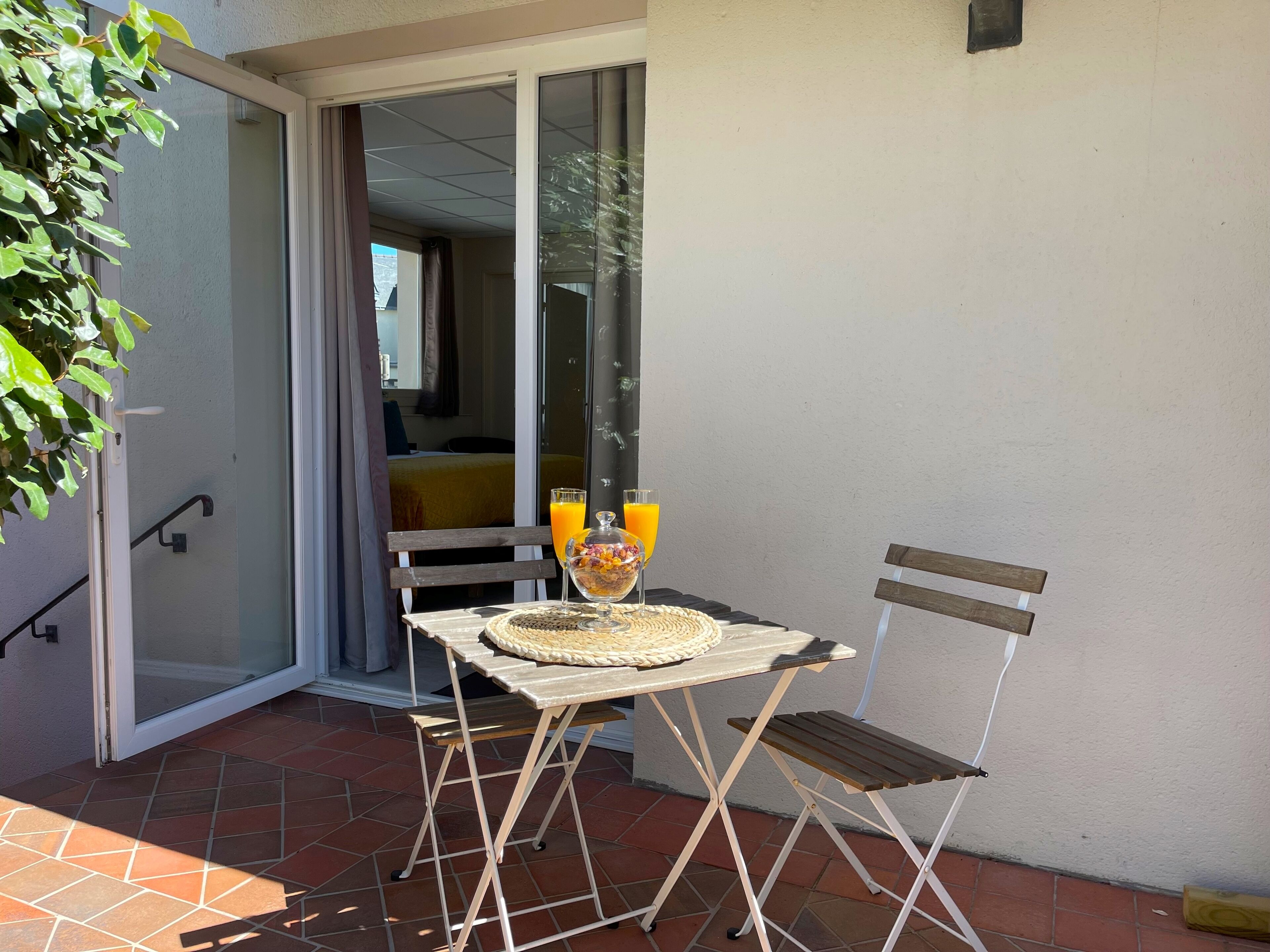 Chambre PMR Lit King-Size Supérieure avec Terrasse | Terraço/pátio