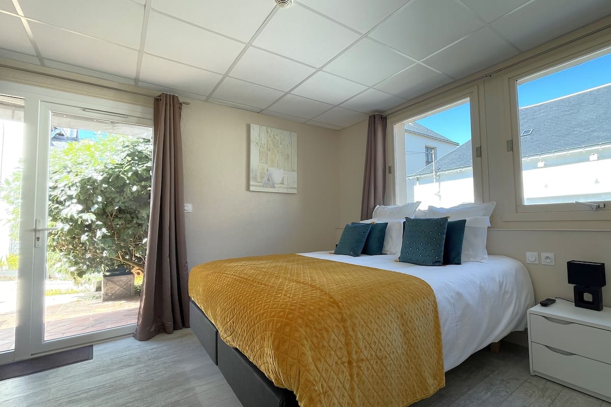 Deluxe Double Room, Accessible | 1 bilik tidur, peralatan tempat tidur premium, katil Select Comfort