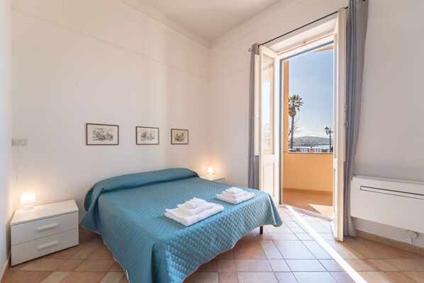Chambre Double Panoramique, salle de bains attenante, vue mer (Terrazza) | Intérieur