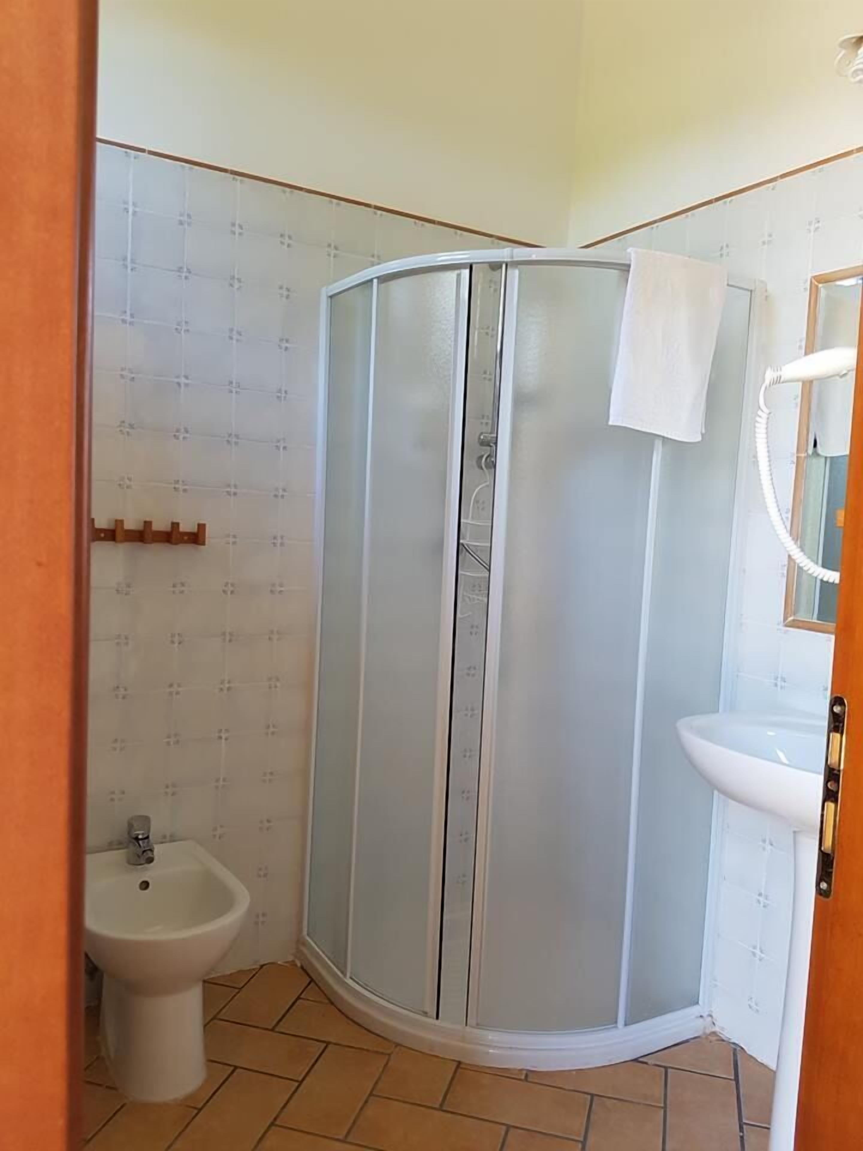Dusj på badet
