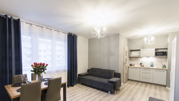 Luxury Apartment, Jetted Tub (2) | Free WiFi, bed sheets - Apartamenty Luxury - Sybirakow 10 (Bialystok)