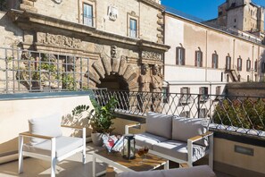 Luxury Studio Suite, Terrace, City View (Porta Felice B) | Terrace/patio - I Mori di Porta Nuova Terrace&Suite (Palermo)