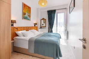 Appartamento, letti multipli, non fumatori, vista montagna | 2 camere, biancheria da letto di alta qualità, materassi Select Comfort