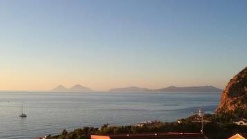 Blick von der Unterkunft