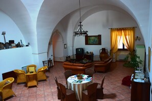 Sitteområde i lobbyen