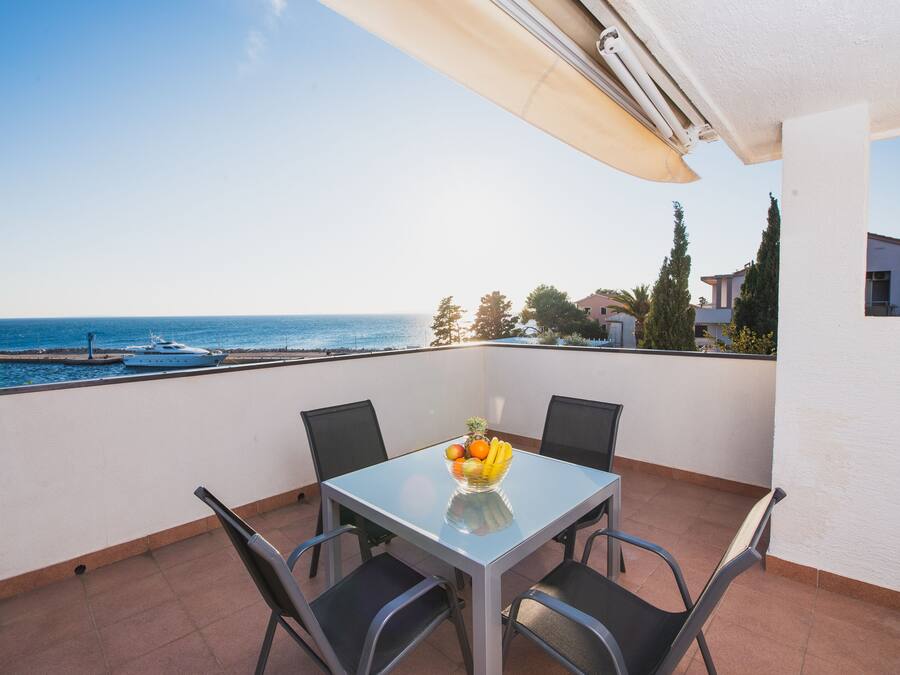 Comfort Studio, 1 Bedroom, Terrace, Sea View (A5) | Terrace/patio