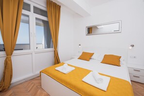 Comfort-Apartment, 2 Schlafzimmer, Terrasse, Meerblick (A2)