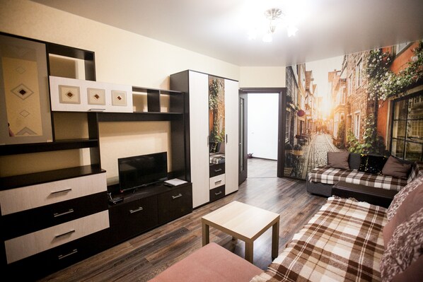 Apartment, 1 Schlafzimmer | Bügeleisen/Bügelbrett, kostenloses WLAN, Bettwäsche