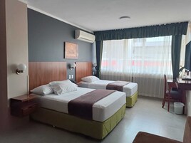 双人房, 2 张单人床 | 客房内保险箱、免费 WiFi、床单