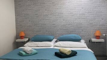 غرفة مزدوجة (6) | واي فاي مجانًا وملاءات أسرّة