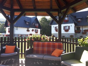 Fachada de la propiedad