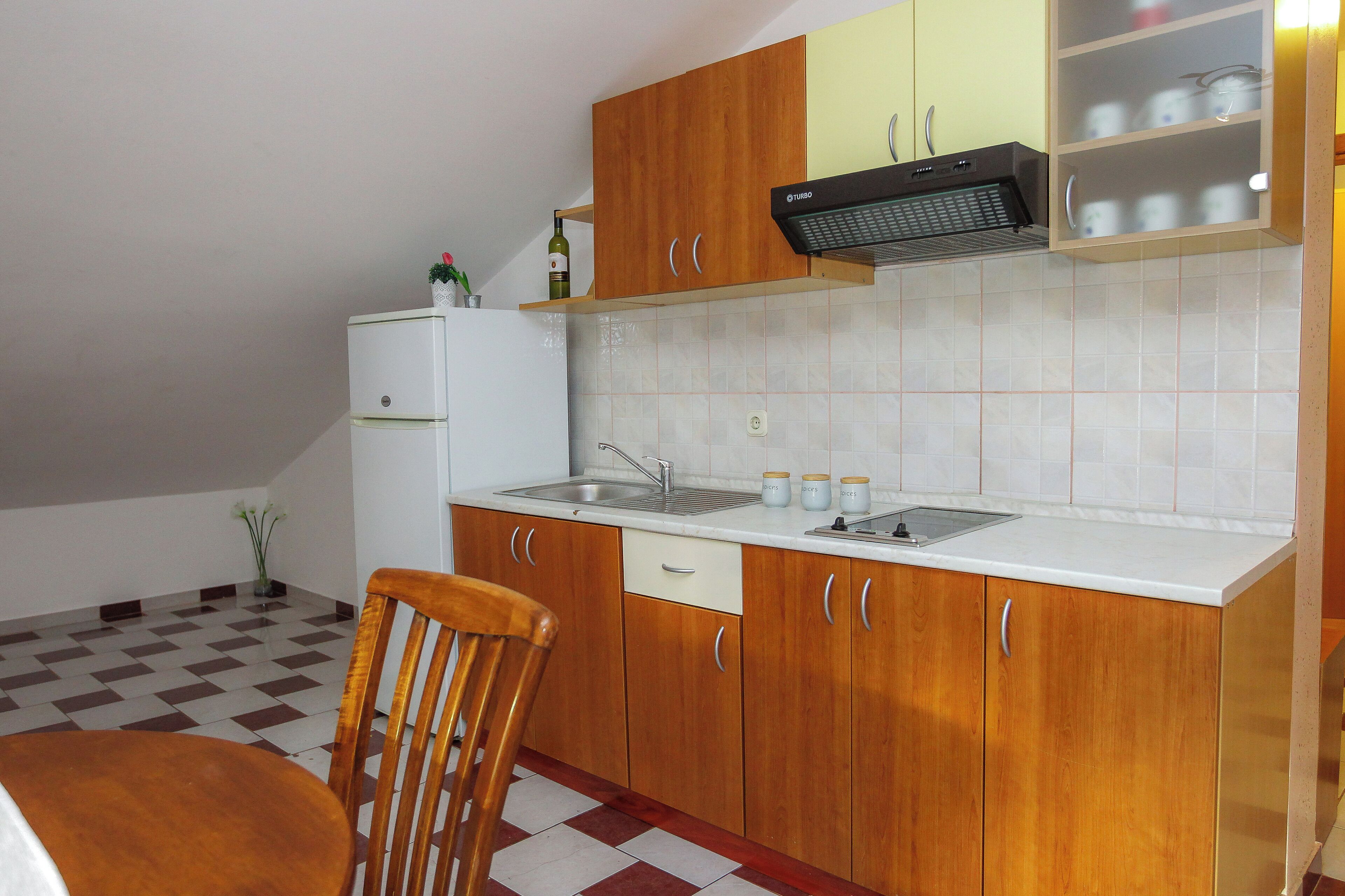 Apartment, 2 Bedrooms, Balcony | Cuisine privée