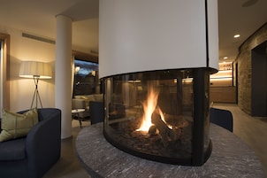 Sala de estar en el lobby