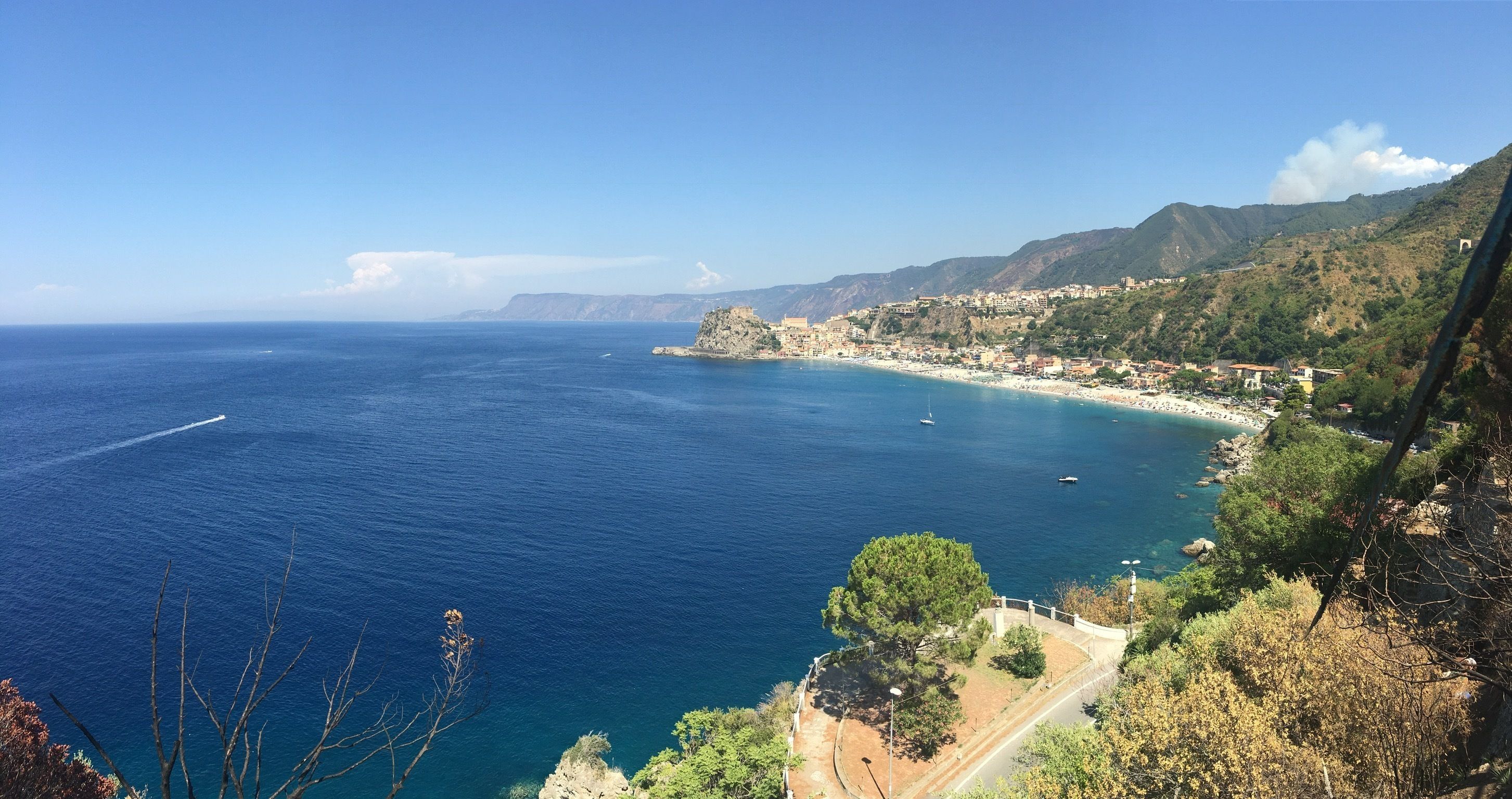 Vista dalla struttura