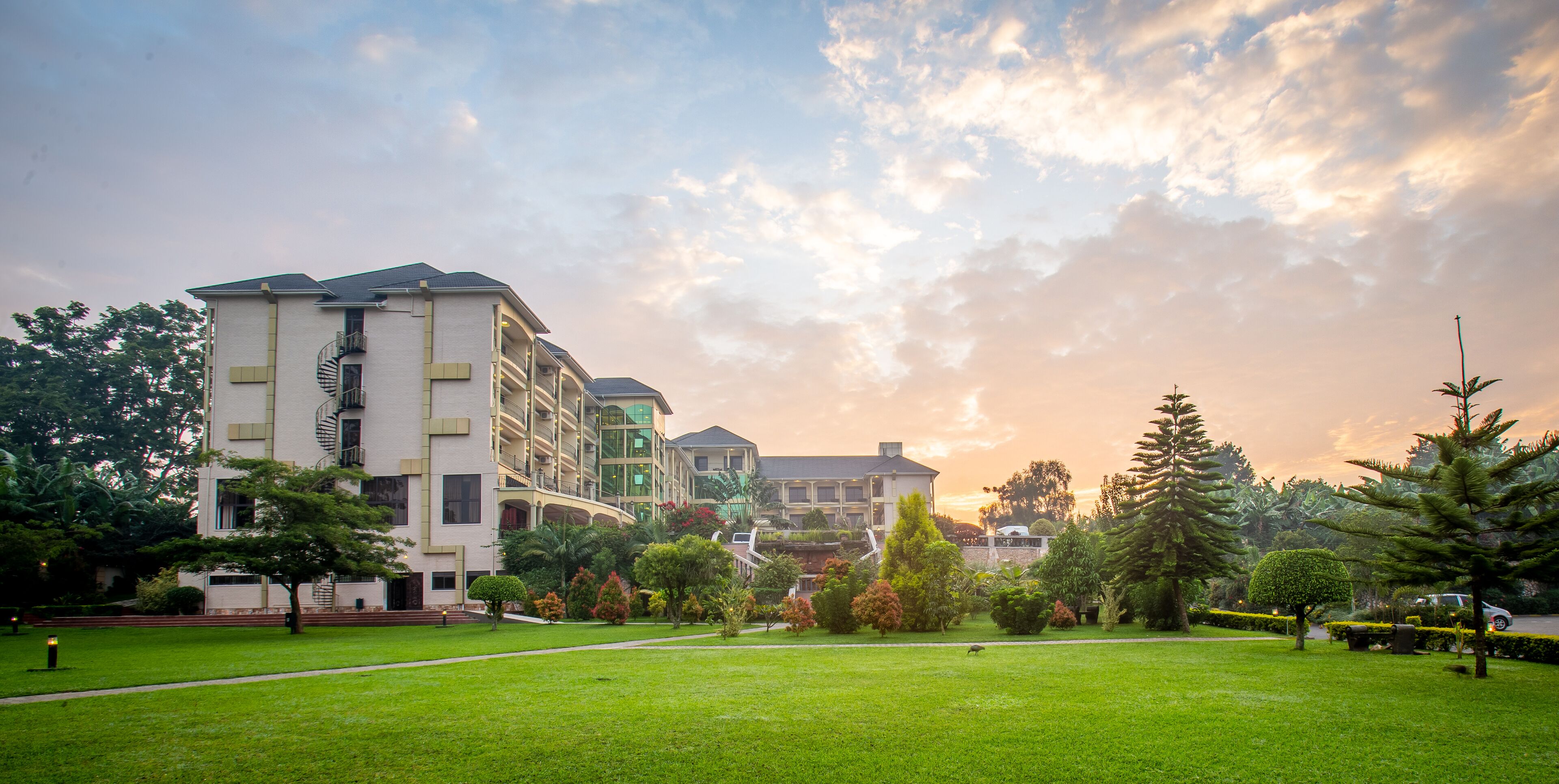 Fachada de la propiedad