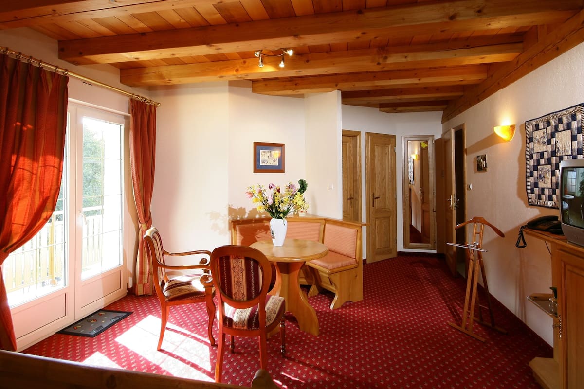Familie vierpersoonskamer, en-suite badkamer