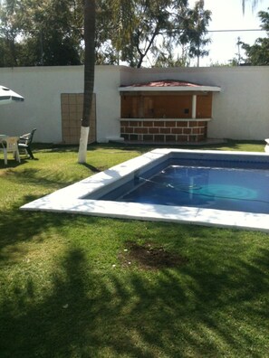 Alberca al aire libre 