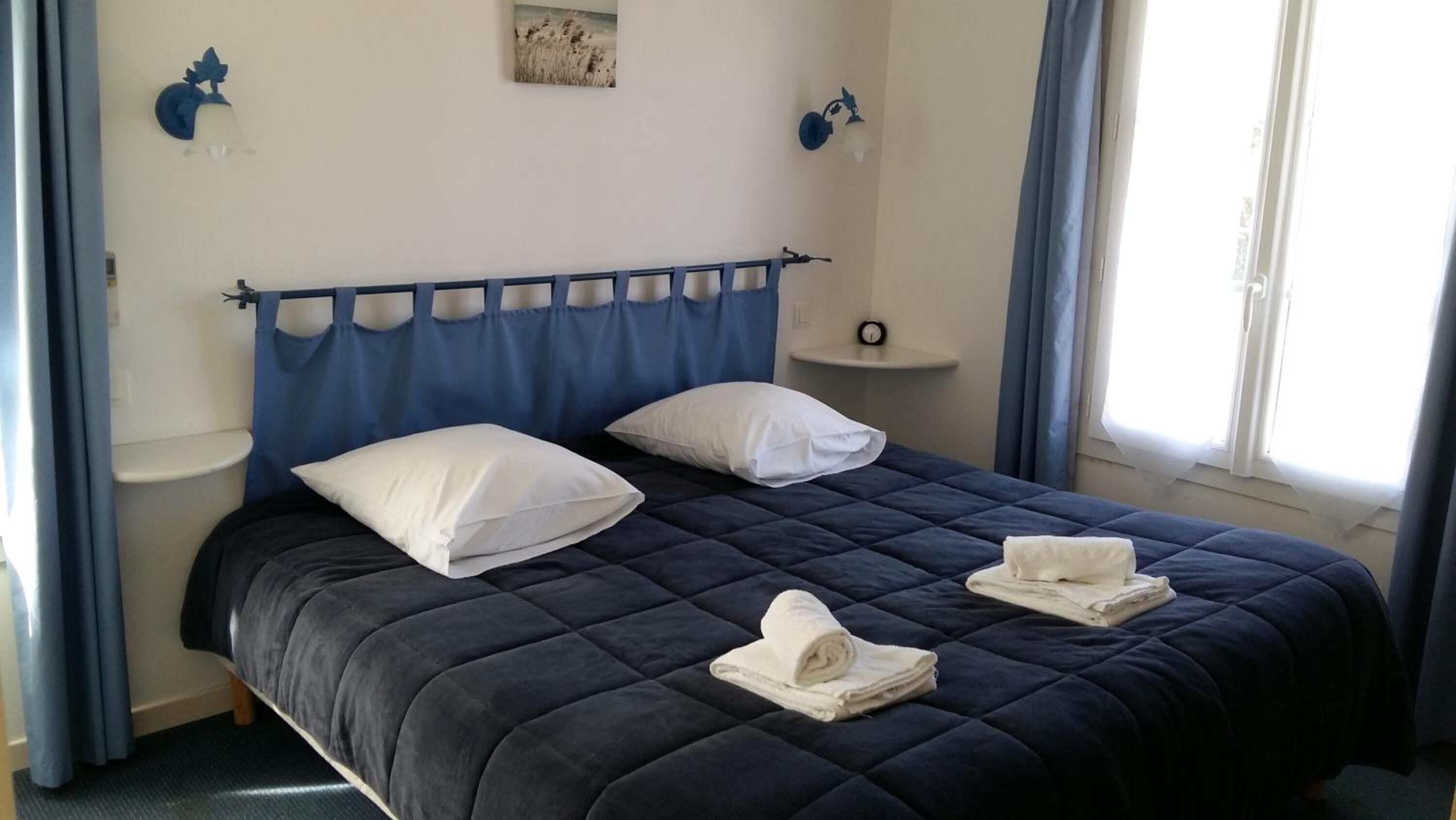 hypo-allergenic bedding, individually decorated, individually furnished