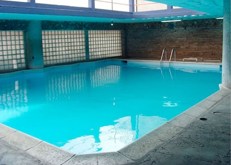 Indoor pool, outdoor pool
