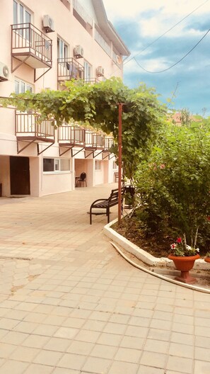 Fachada da propriedade