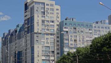 Fassade der Unterkunft