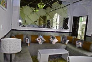 Sitzecke in der Lobby