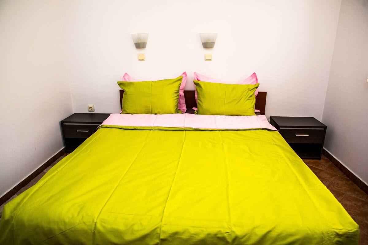 Iron/ironing board, free cots/infant beds, free WiFi, bed sheets