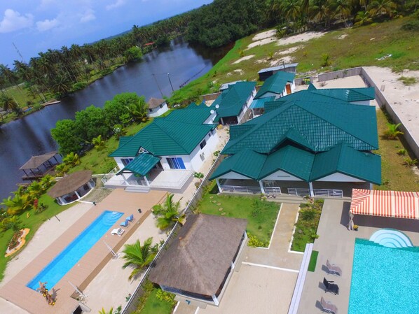 Aerial view - Concept LODGE (Assouindé)