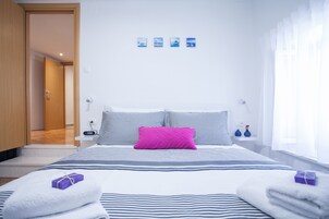 公寓, 露台 | 2 多间卧室、隔音、熨斗/熨衣板、免费 WiFi