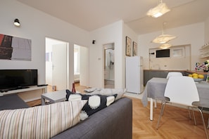 Apartment, 2 Bedrooms | Living area | Flat-screen TV - Apartment Tin (Trogir)