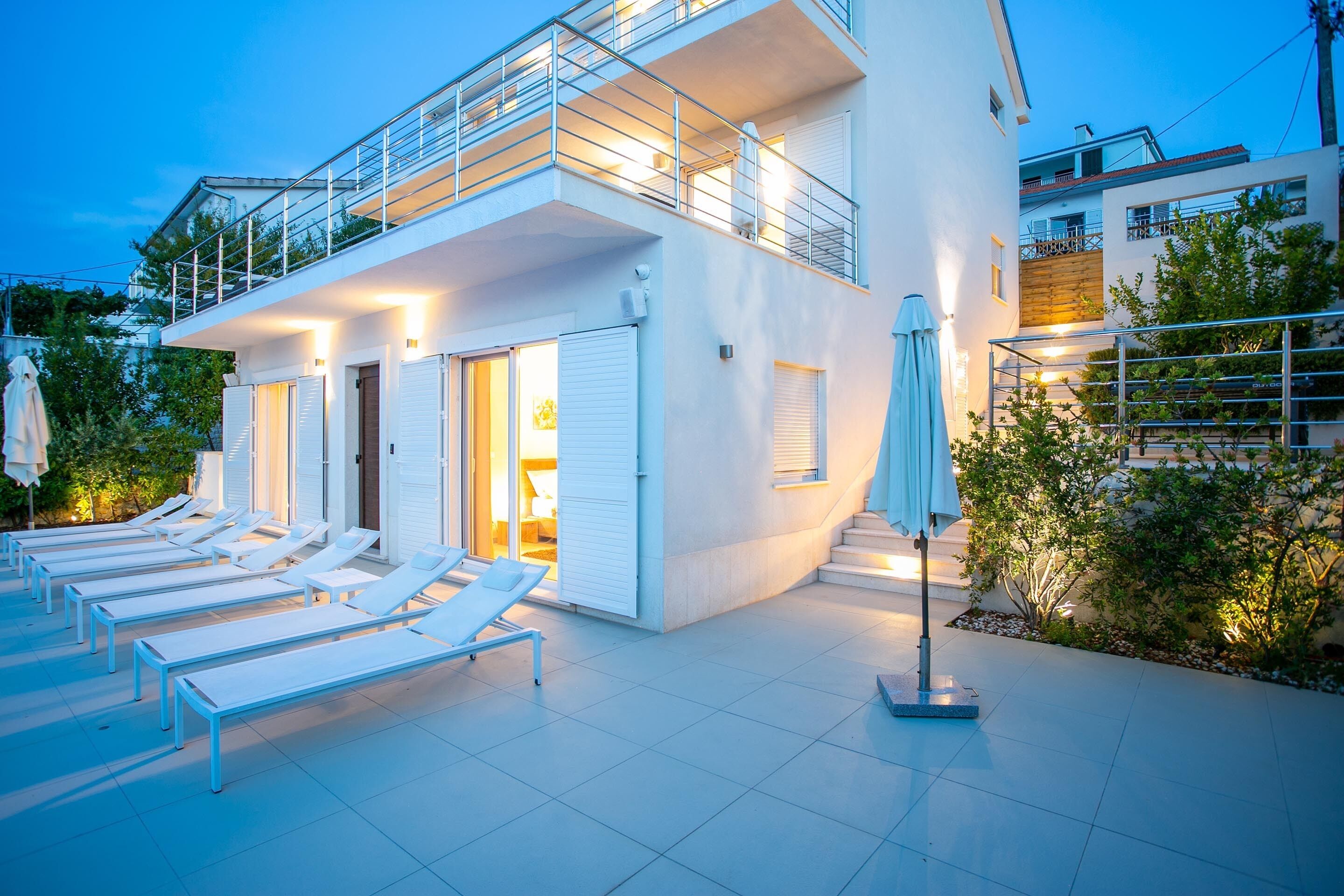 Fasade – kveld/natt