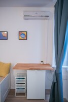 Habitación doble, terraza (A1) | Cortinas opacas, wifi gratis, ropa de cama