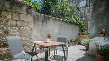 Double Room, Terrace (A1) | Outdoor dining