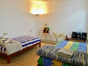 Dormitorio compartido económico, 1 cama individual grande, para no fumadores | 1 habitación, escritorio y wifi gratis
