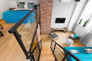 Premium loft, Meerdere bedden, niet-roken | Woonruimte | Smart-tv en Netflix