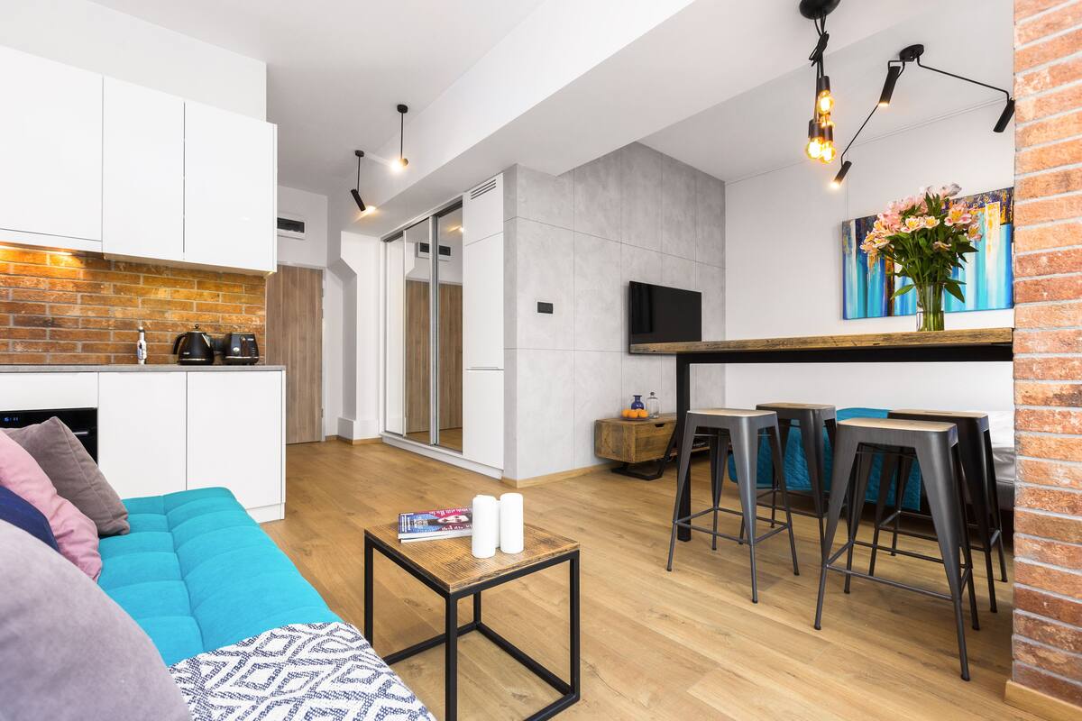 Deluxe Apartment, 1 King Bed with Sofa bed | Living area