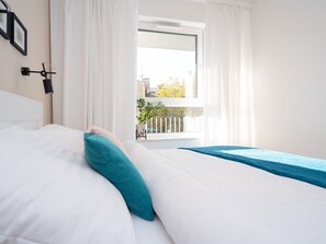 Superior appartement, 1 queensize bed met slaapbank, niet-roken | Woonruimte | Smart-tv en Netflix