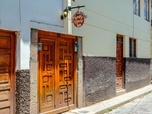 Entrada de la propiedad