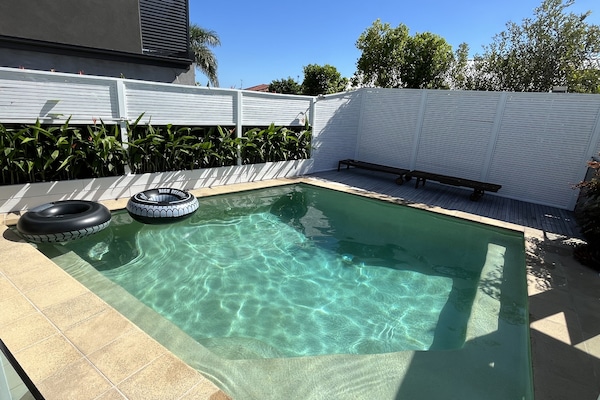 Jump in & enjoy the cool water.