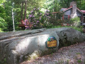 Exterior detail - Charming Deck House amongst the Trees; Minutes To Hidden Valley/ Seven Springs (Somerset)
