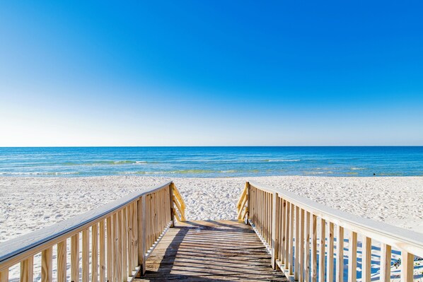 Ubicación a pie de playa