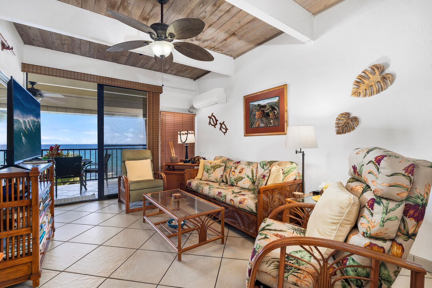 Smart TV, DVD player, toys, books