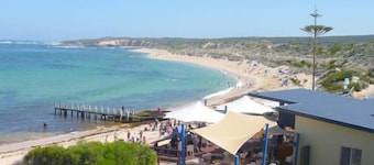 Große Sonnenuntergänge öffnen Raum vor Ocean - Beach und Walk Trails -Ex. Ort